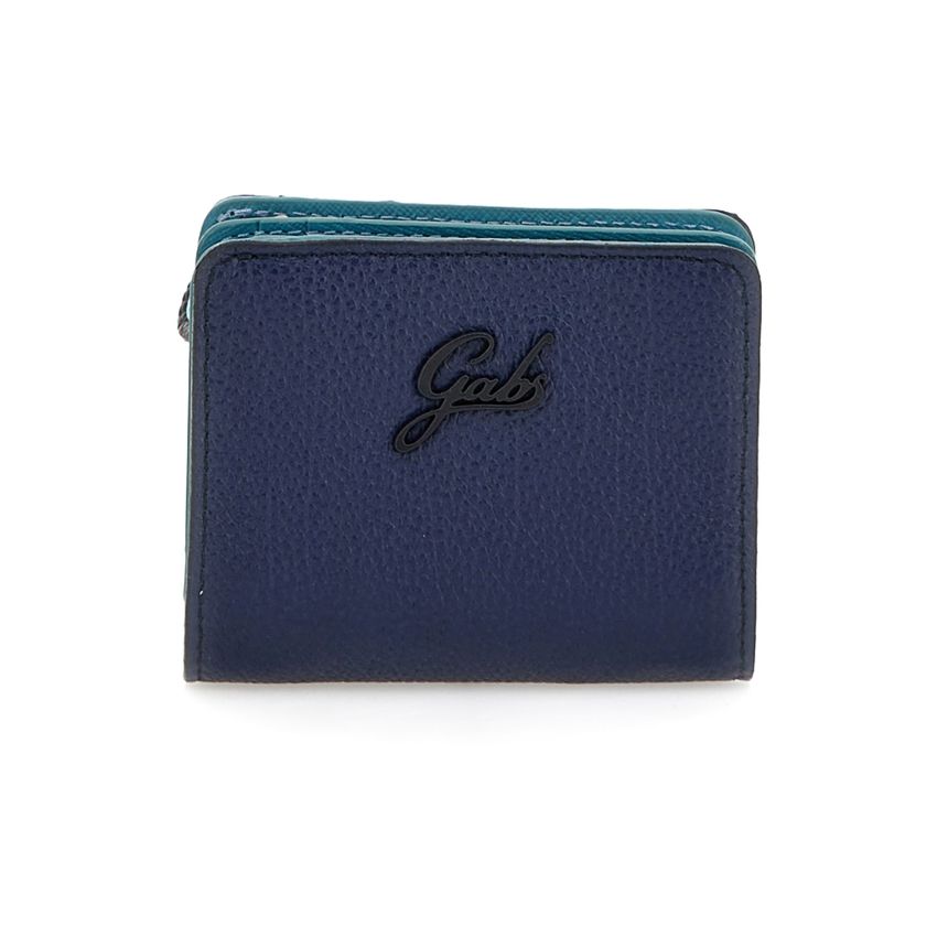 Gabs GMoney53 portafoglio piccolo in ruga black inchiostro blu