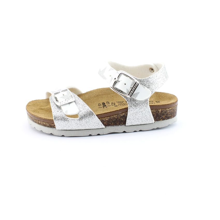 Goldstar GS31846S sandalo da bambina silver con stelle