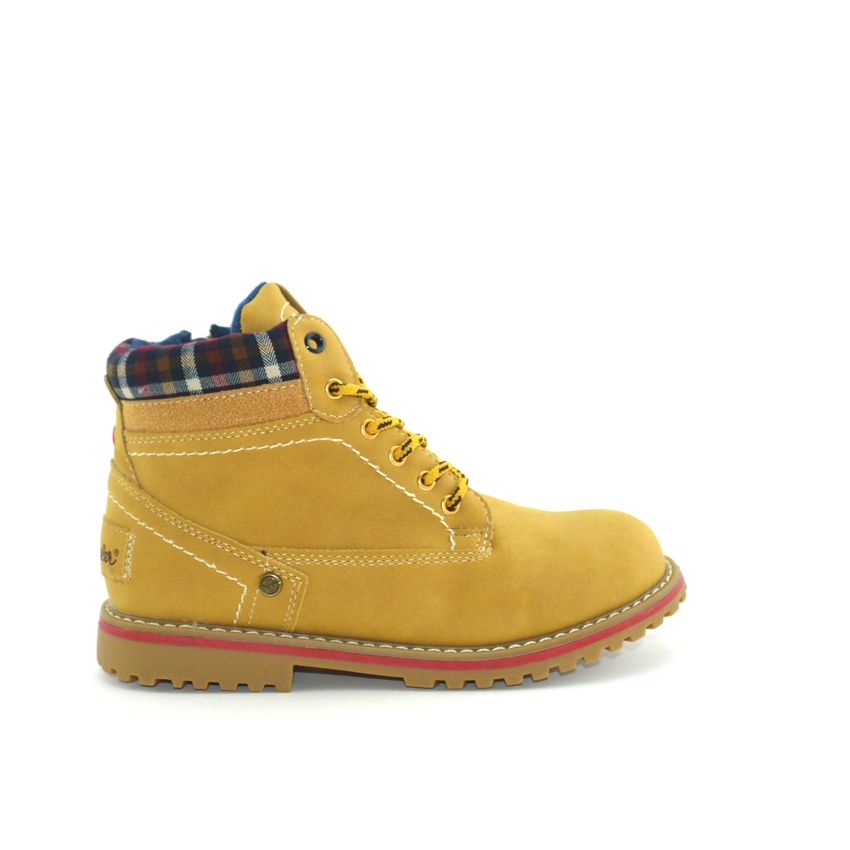Wrangler WJ16213 scarpa alta ragazzo giallo