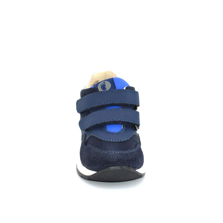 Walkey 40827 sneakers strappi primi passi bimbo blu
