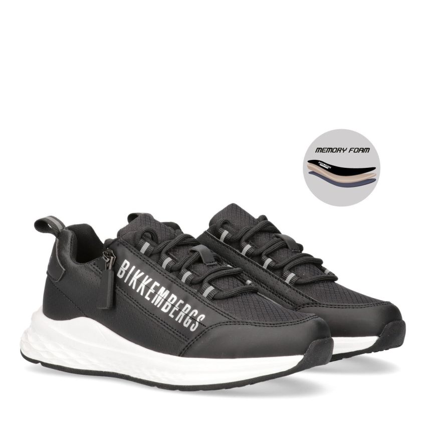 Bikkembergs 20740 sneakers nera con logo