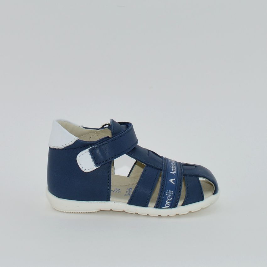 Morelli H54165B sandalo primipassi bimbo blu