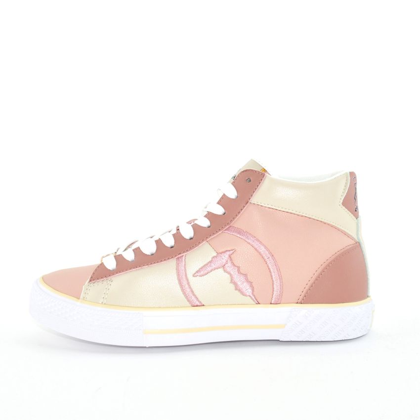 Trussardi 79A00737 Page sneakers mid rose