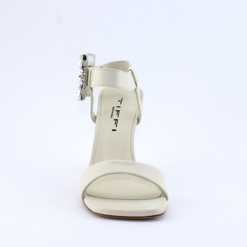 Tiffi J1723/90 sandalo gioiello bianco
